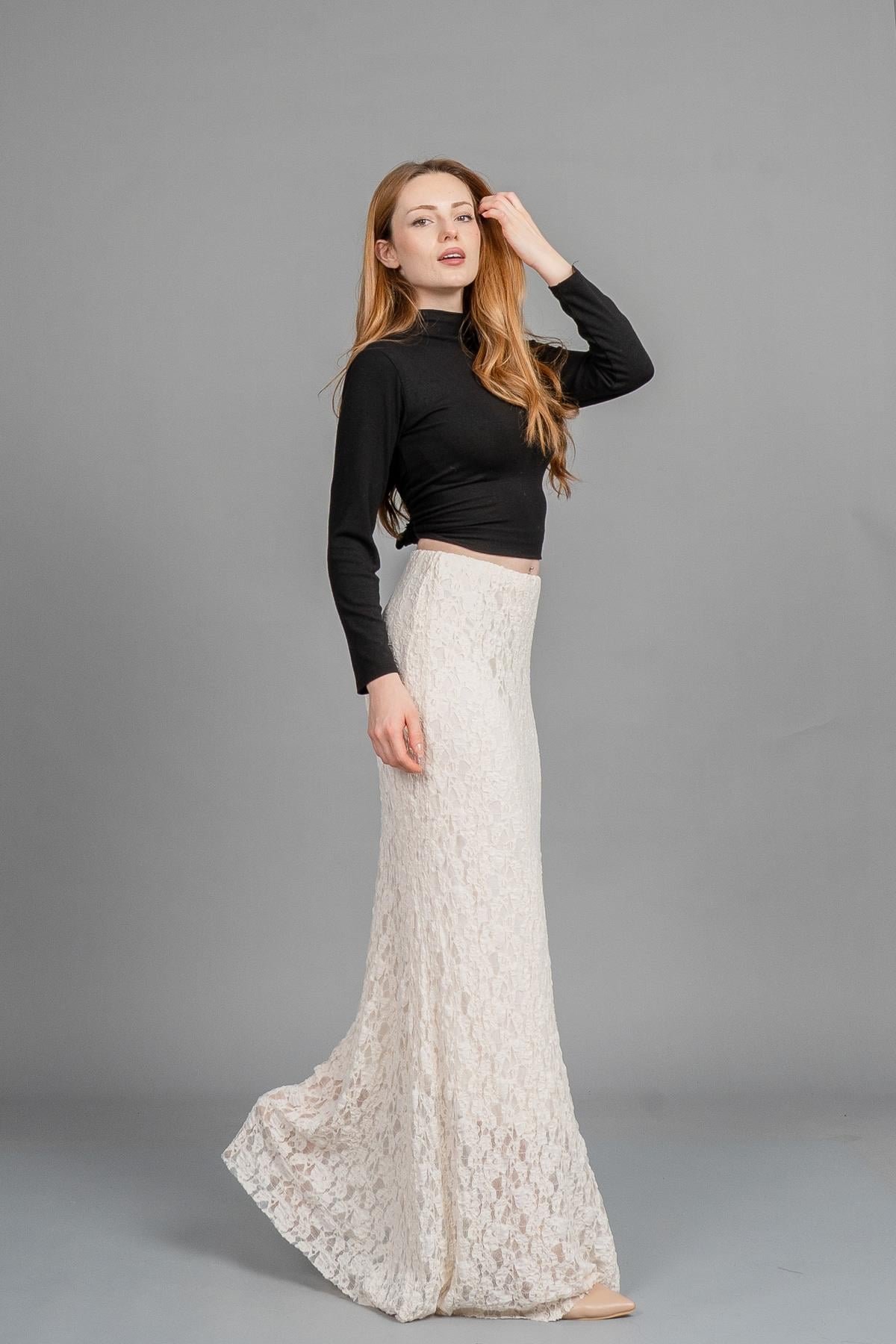 DAPHE DANTELLİ ETEK