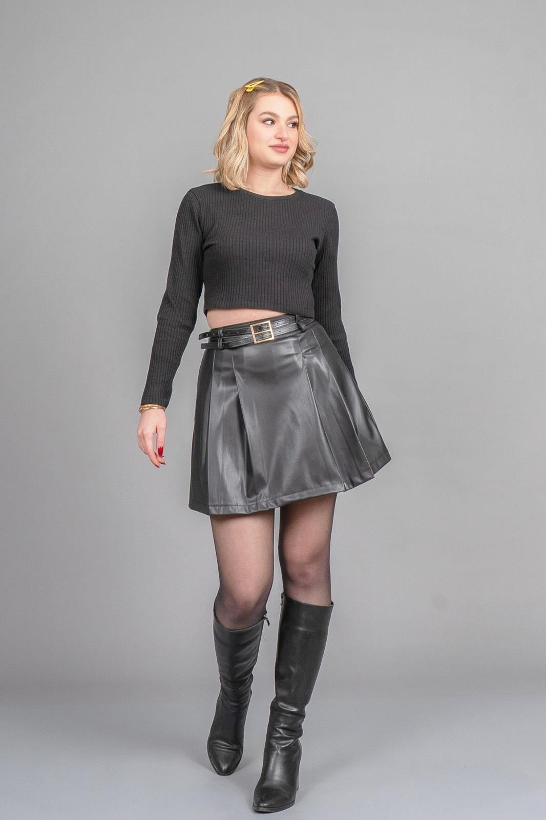 DIXIE DERİ ETEK