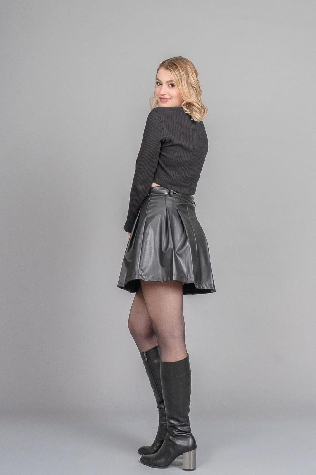 DIXIE DERİ ETEK