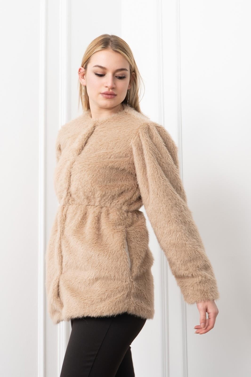 GLOW BEL LASTİKLİ PELUŞ MONT