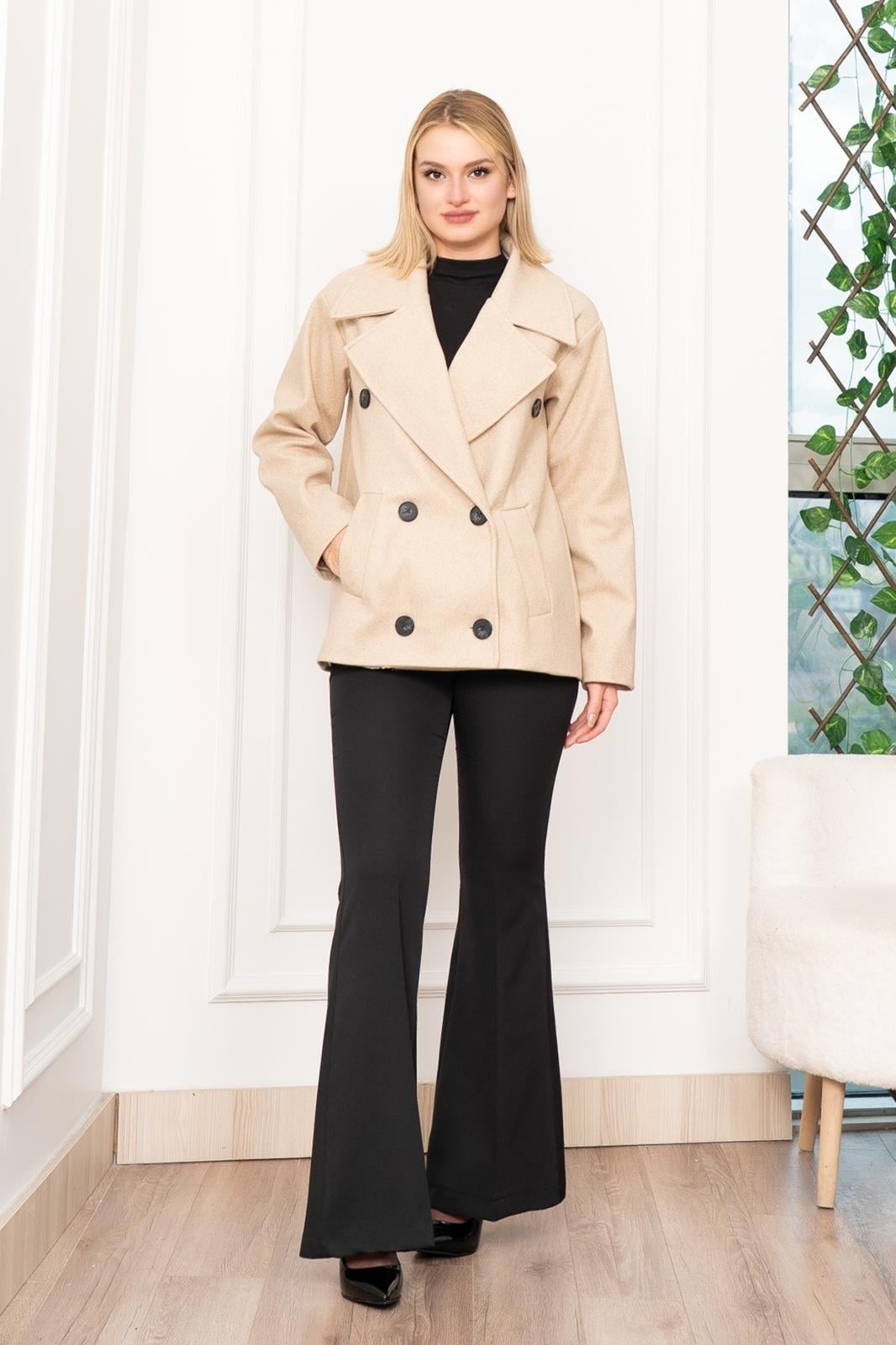 LUNA OVERSIZE KAŞE CEKET