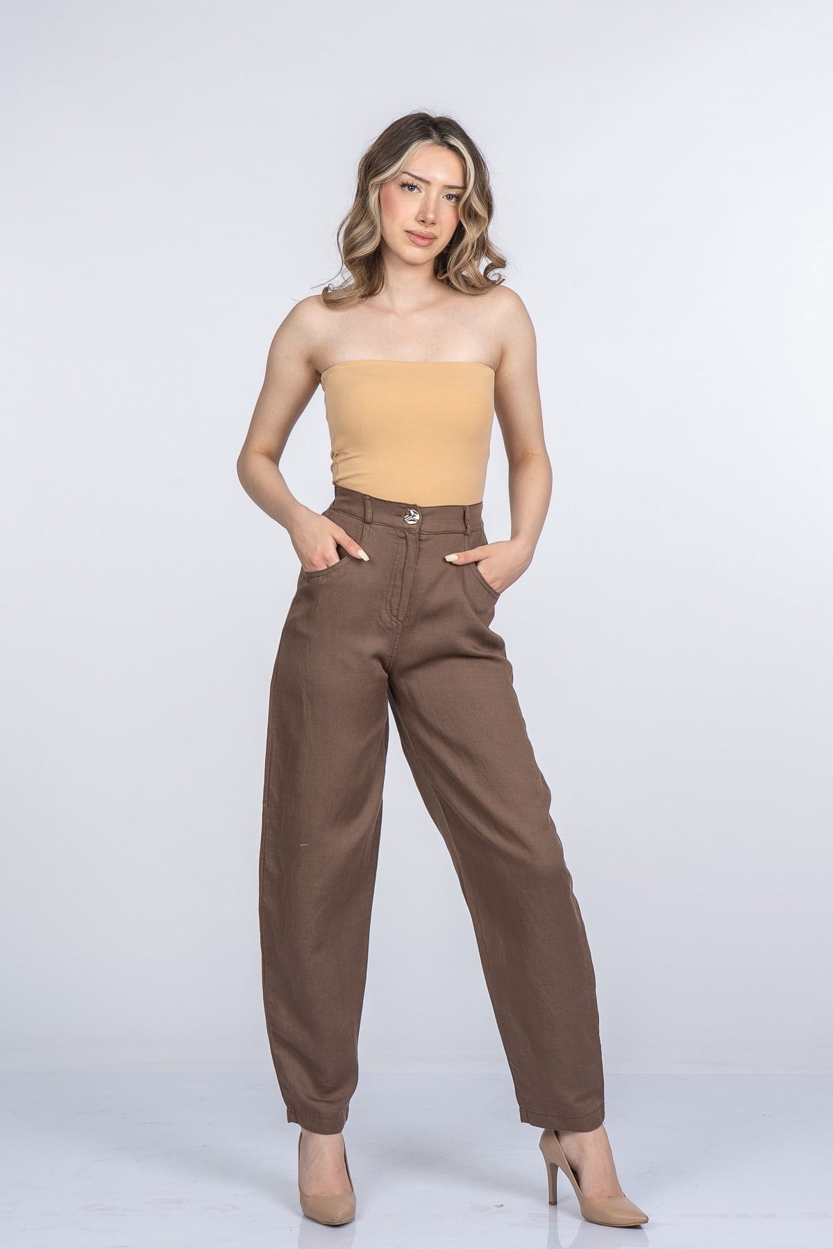 MARYAM KETEN PANTOLON