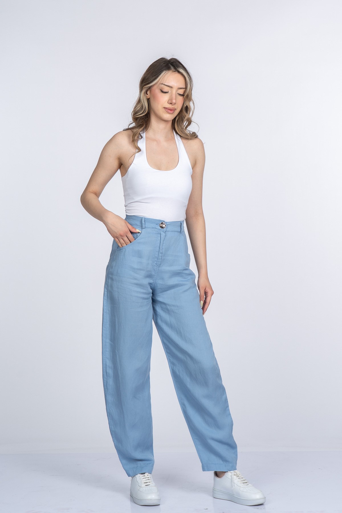 MARYAM KETEN PANTOLON