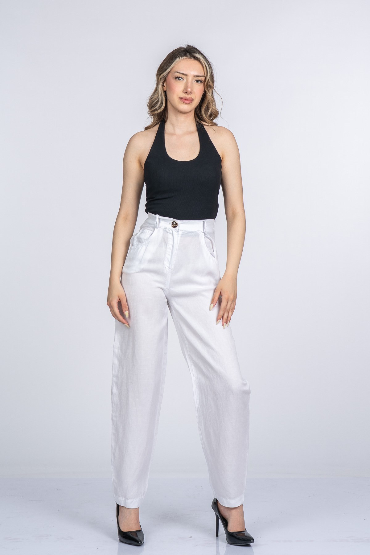 MARYAM KETEN PANTOLON