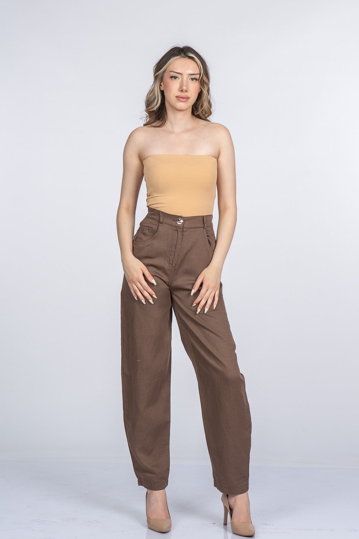 MARYAM KETEN PANTOLON