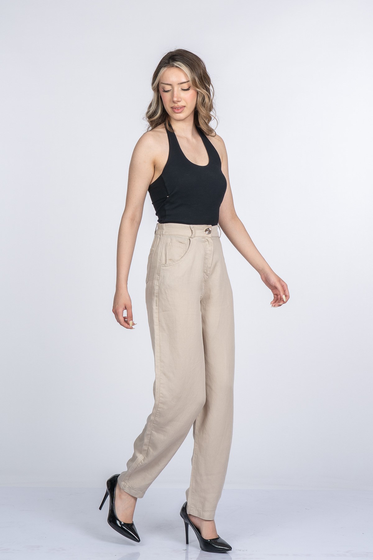 MARYAM KETEN PANTOLON