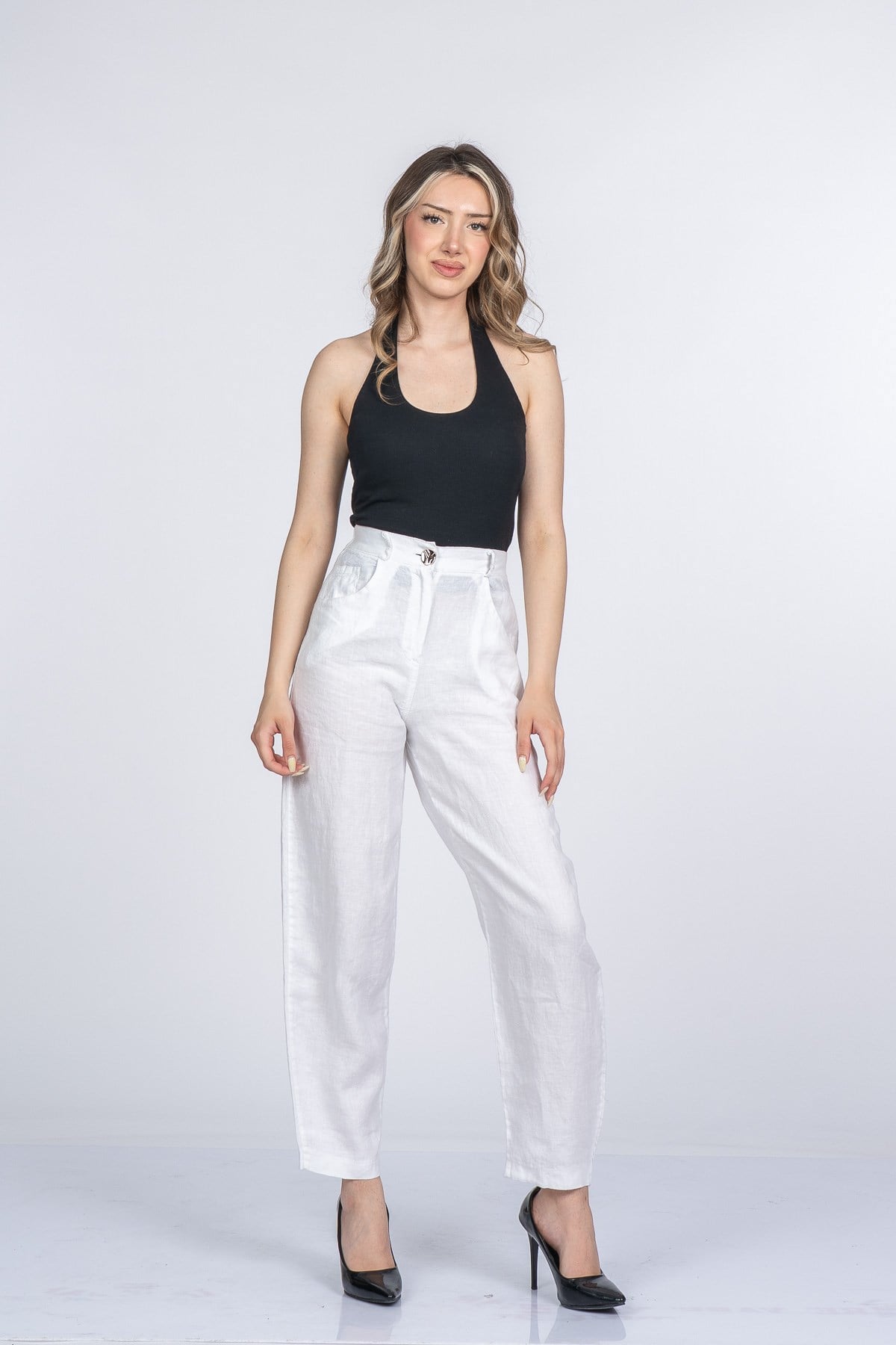 MARYAM KETEN PANTOLON