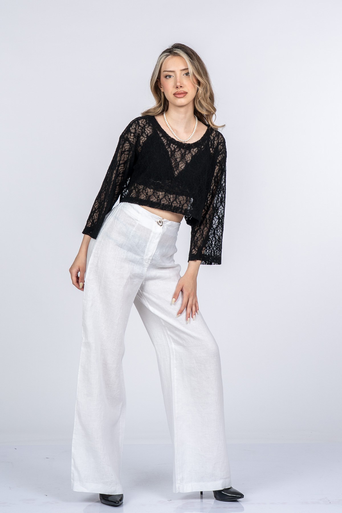MERCEDES KETEN PANTOLON