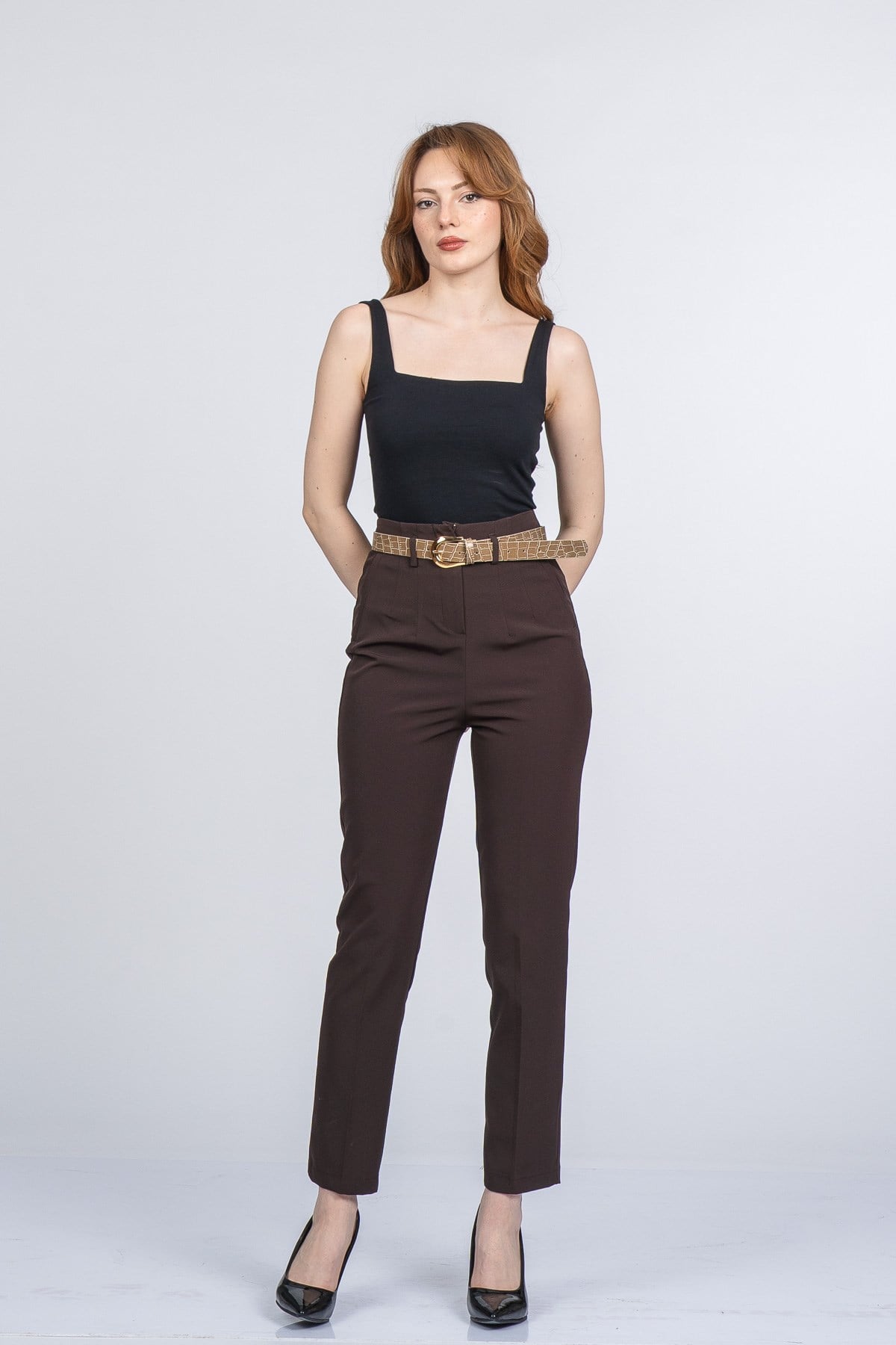NANCY KEMERLİ PANTOLON