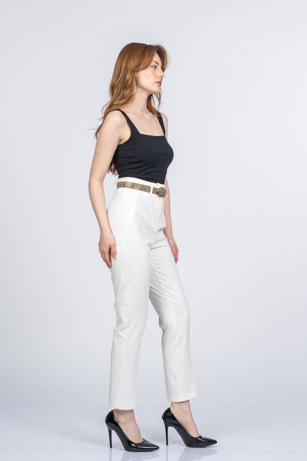 NANCY KEMERLİ PANTOLON