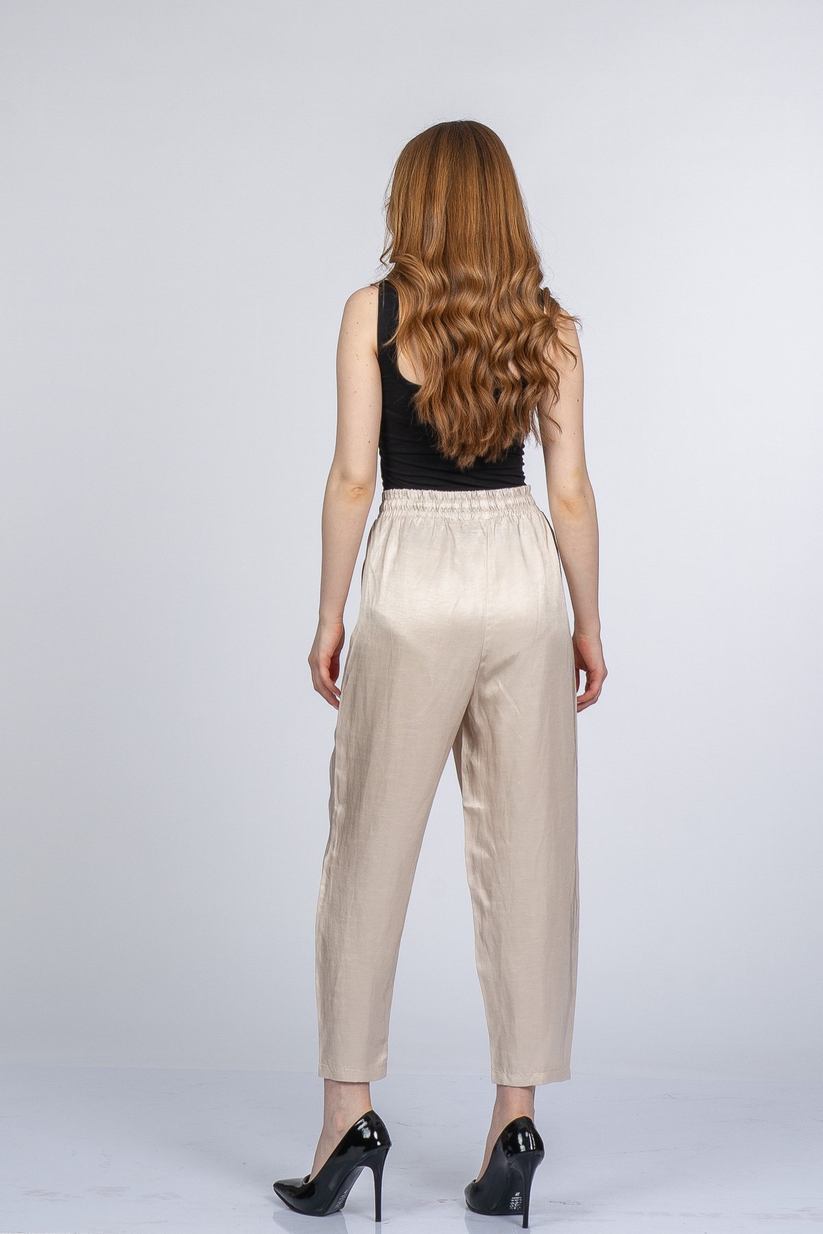 NICOLETTE BEL LASTİKLİ PANTOLON