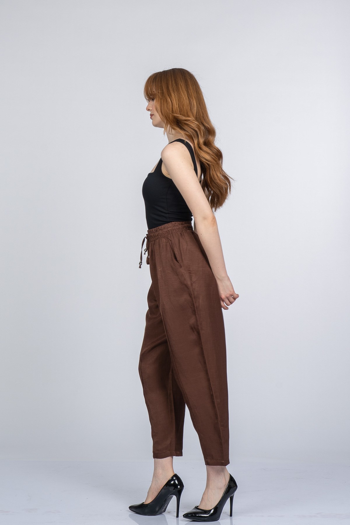 NICOLETTE BEL LASTİKLİ PANTOLON