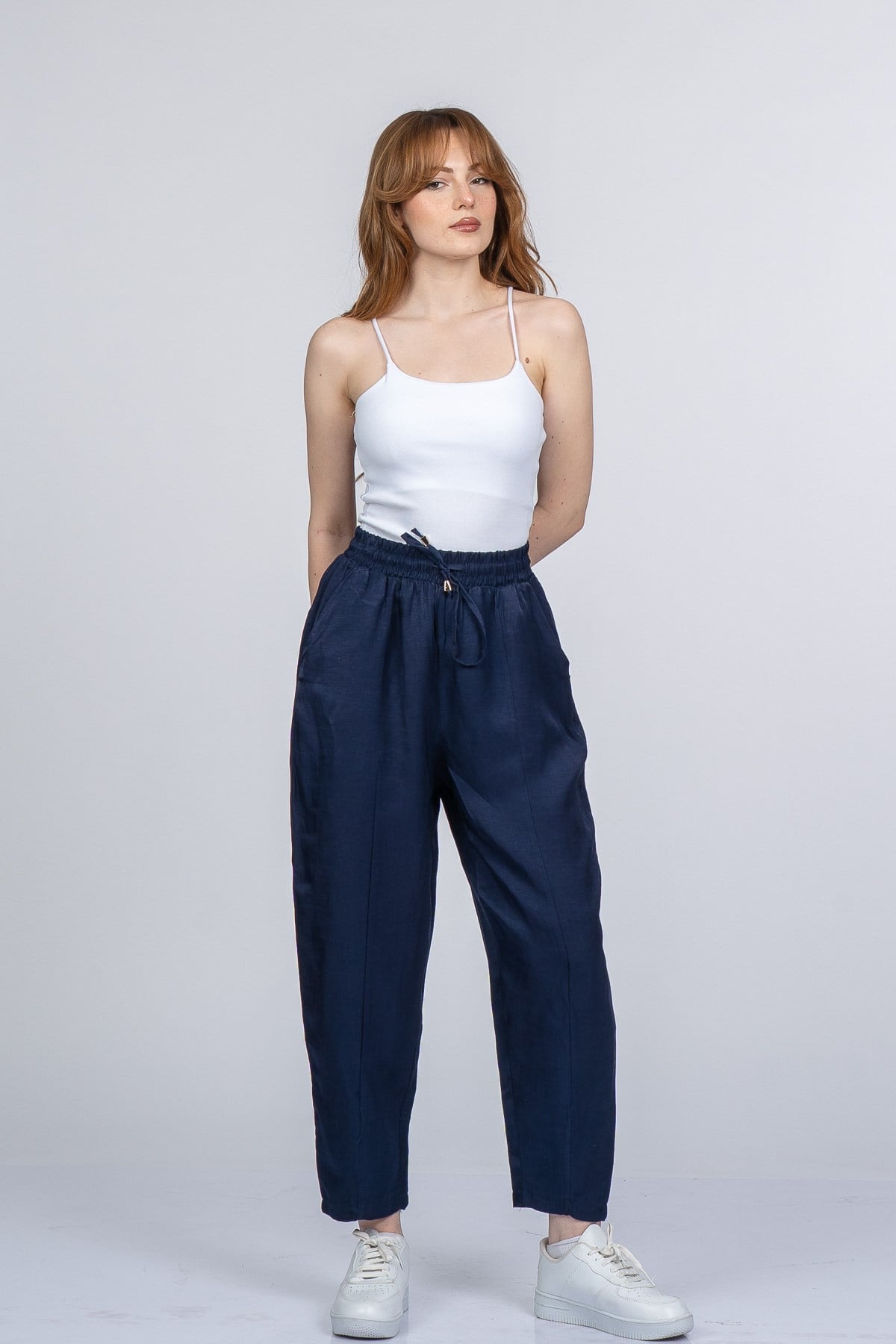 NICOLETTE BEL LASTİKLİ PANTOLON