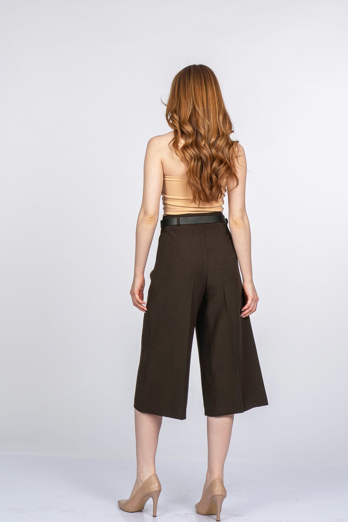 NIKKI KEMERLİ KISA PANTOLON