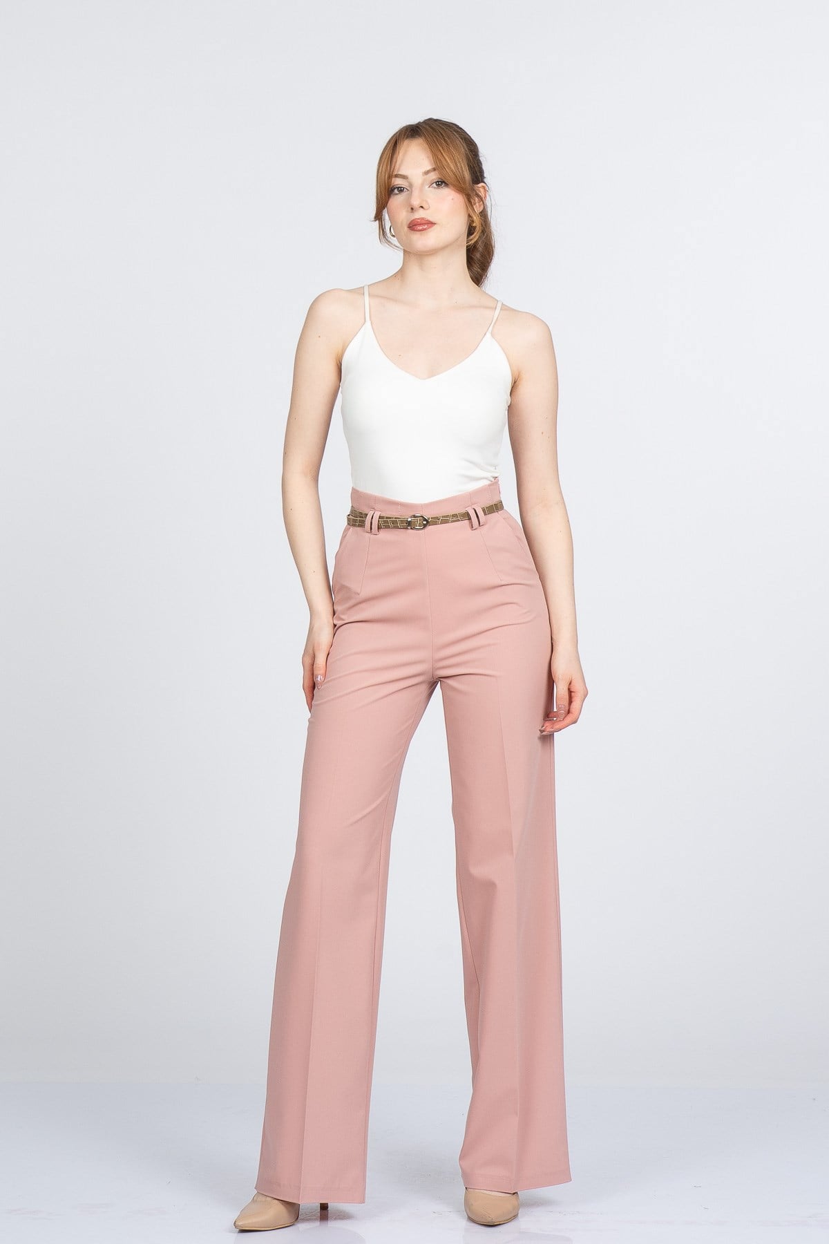 PALOMA KEMERLİ PANTOLON