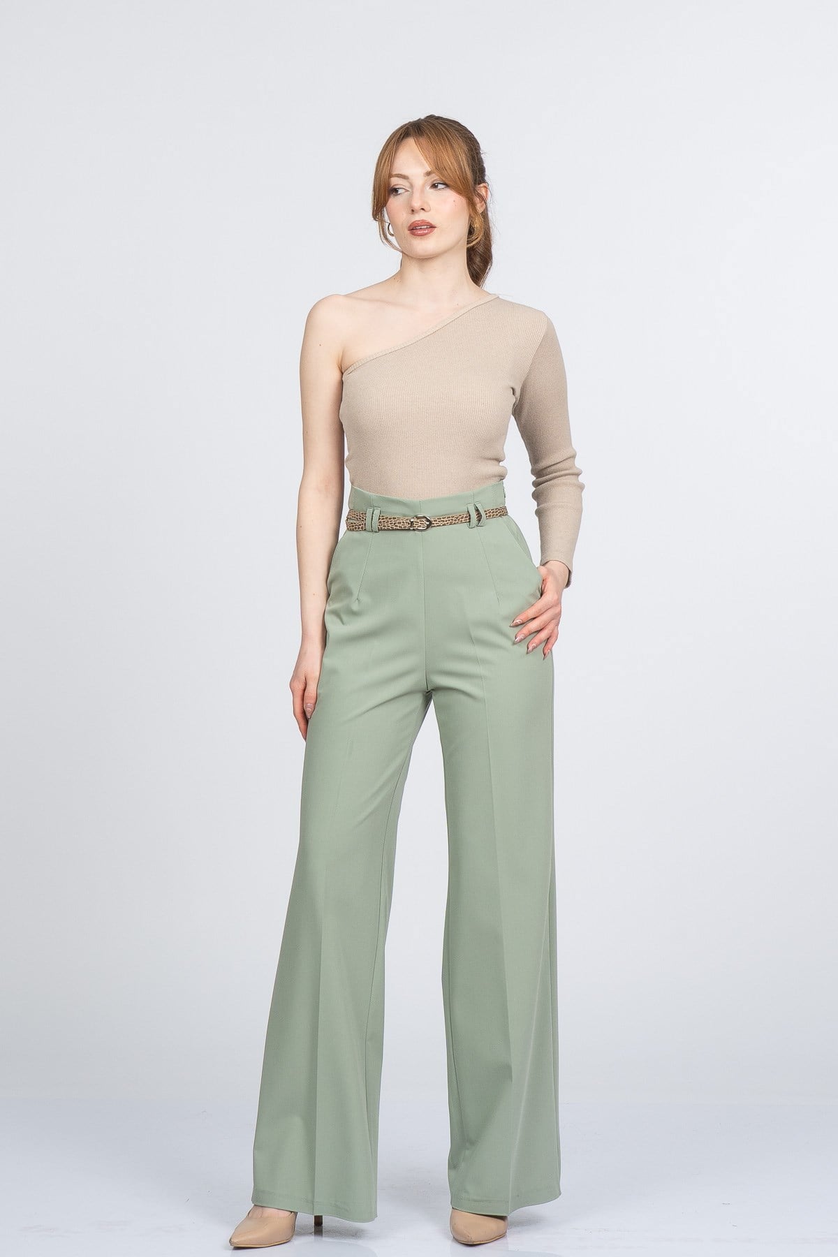PALOMA KEMERLİ PANTOLON