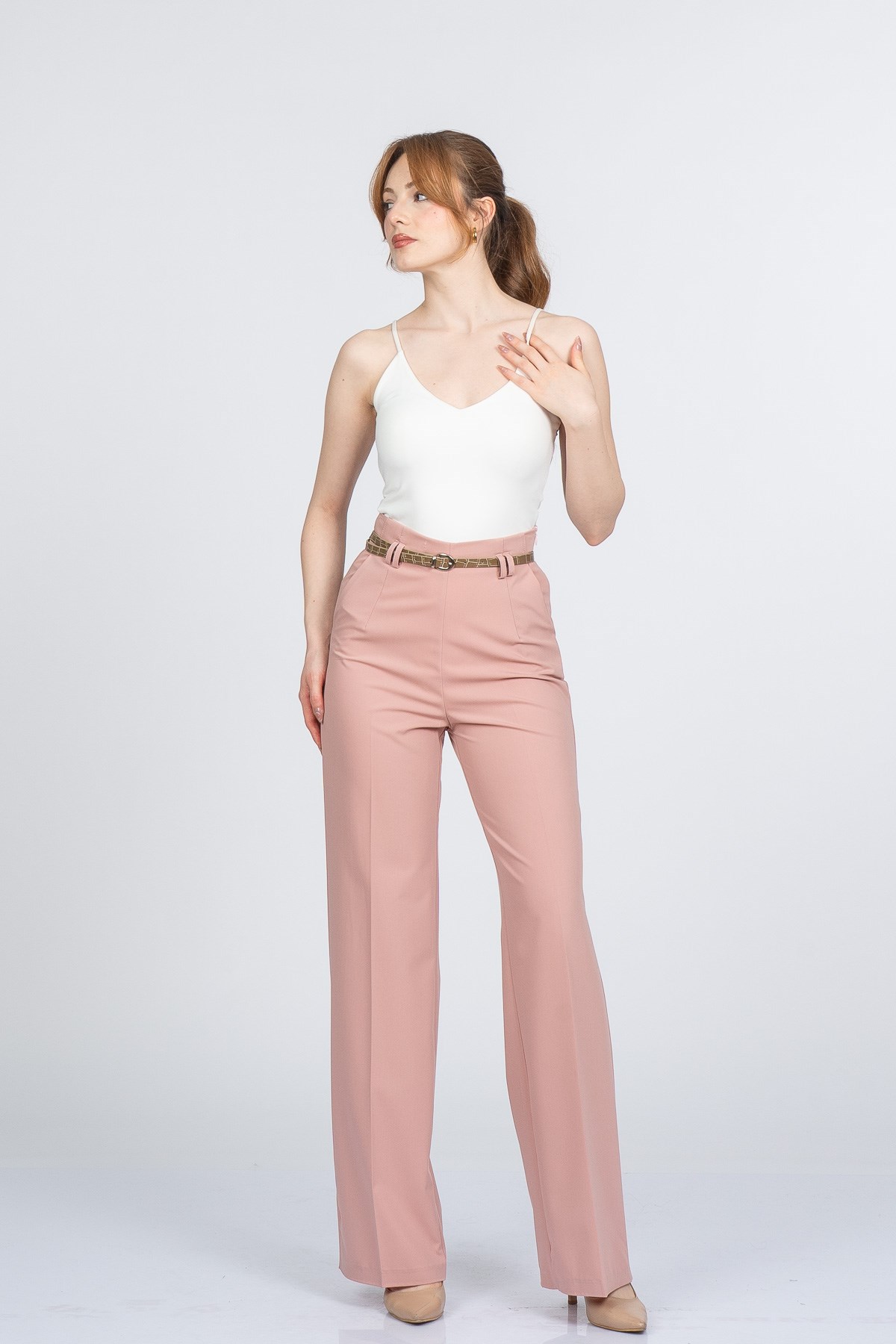 PALOMA KEMERLİ PANTOLON
