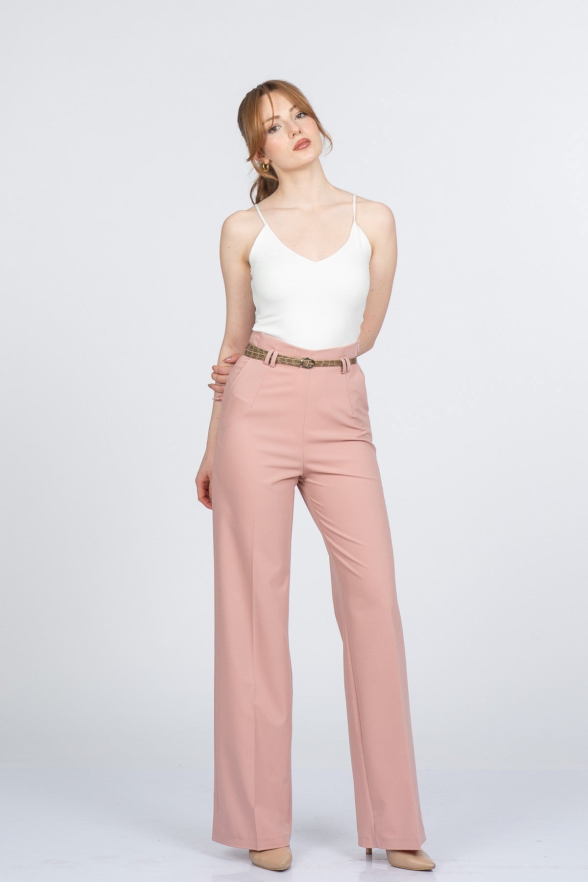PALOMA KEMERLİ PANTOLON