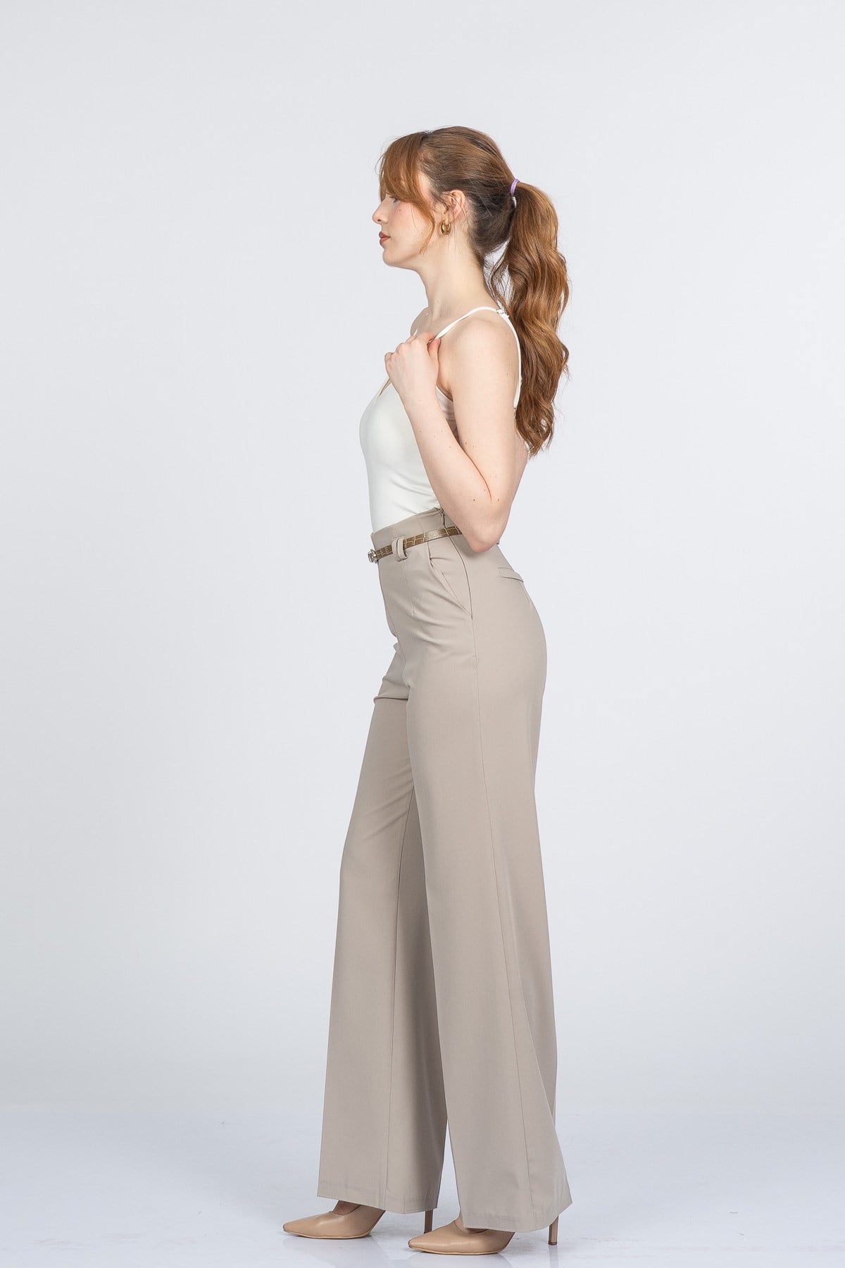 PALOMA KEMERLİ PANTOLON