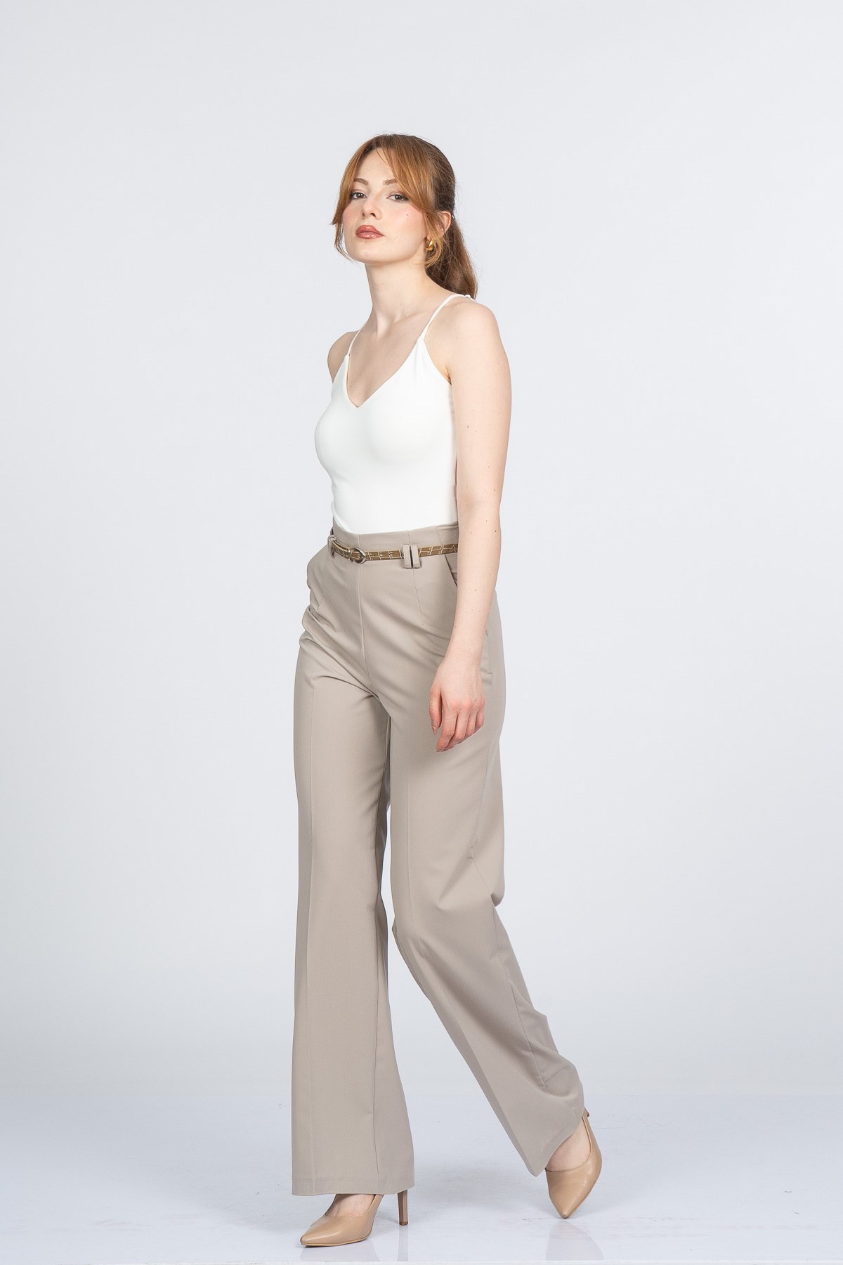 PALOMA KEMERLİ PANTOLON