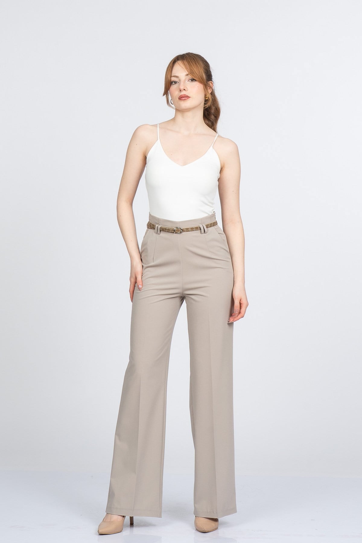 PALOMA KEMERLİ PANTOLON