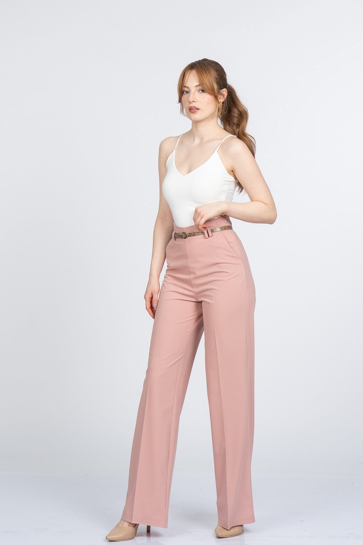 PALOMA KEMERLİ PANTOLON
