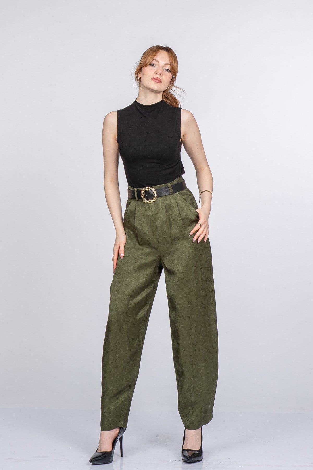 PATRICIA KEMERLİ PANTOLON