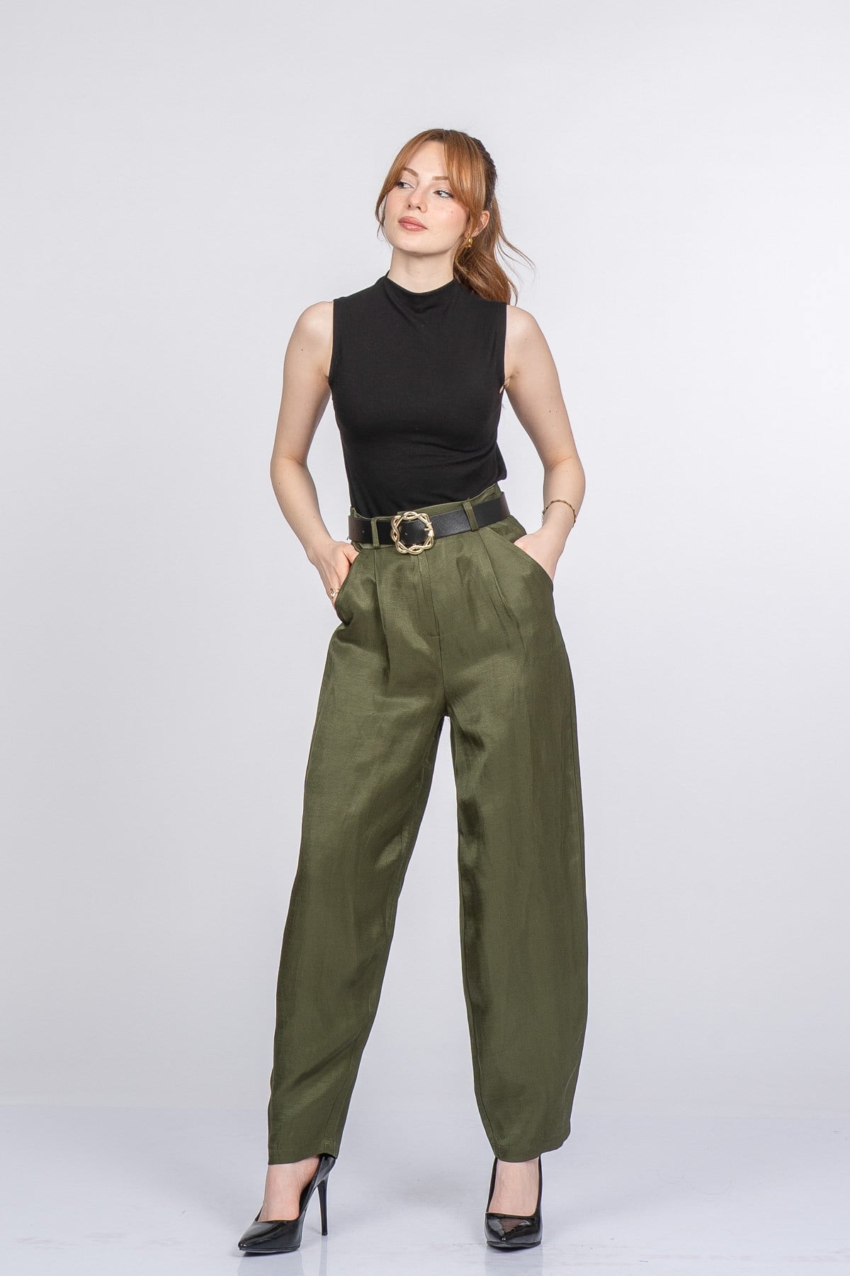 PATRICIA KEMERLİ PANTOLON