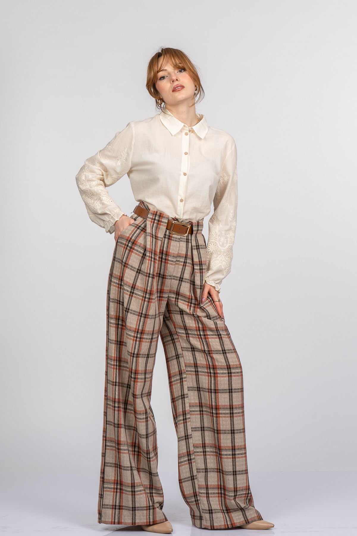 PRECIOUS KETEN PANTOLON