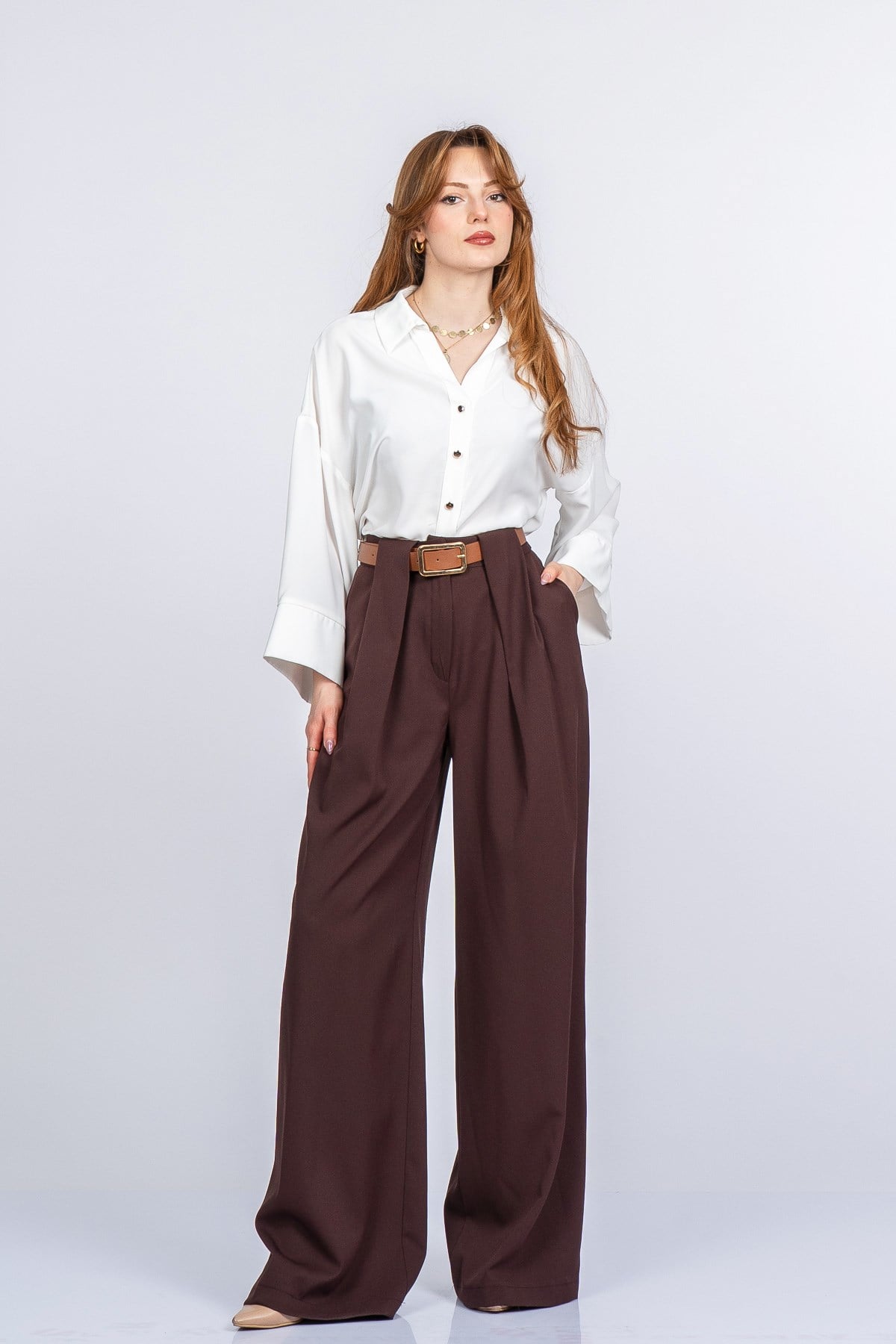 REANNA KEMERLİ PANTOLON
