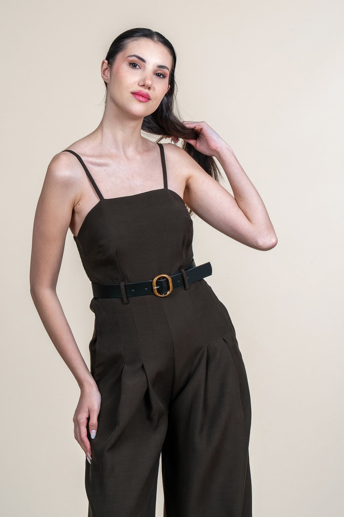 REBECCA İNCE İP ASKILI KEMERLİ TULUM
