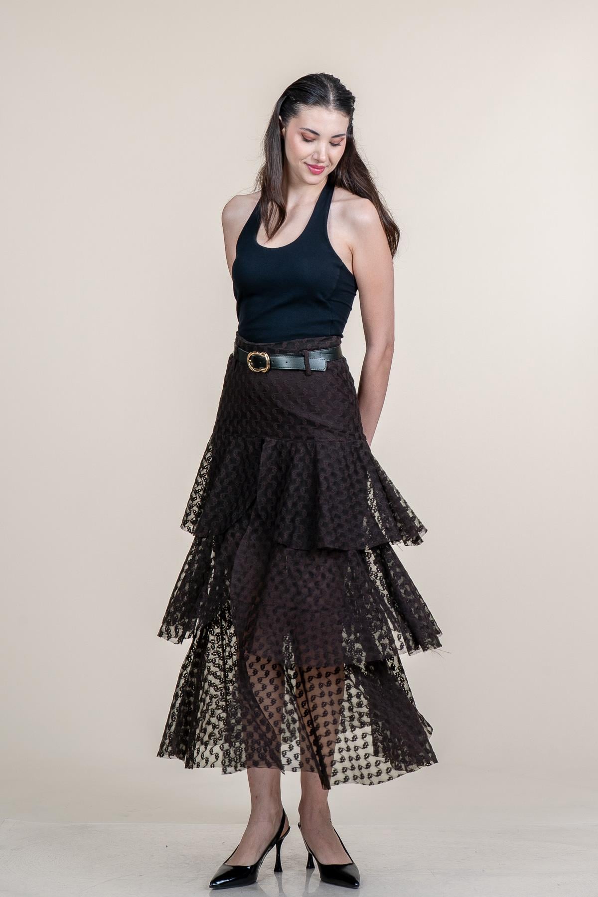 ROGER ASTARLI TÜL ETEK