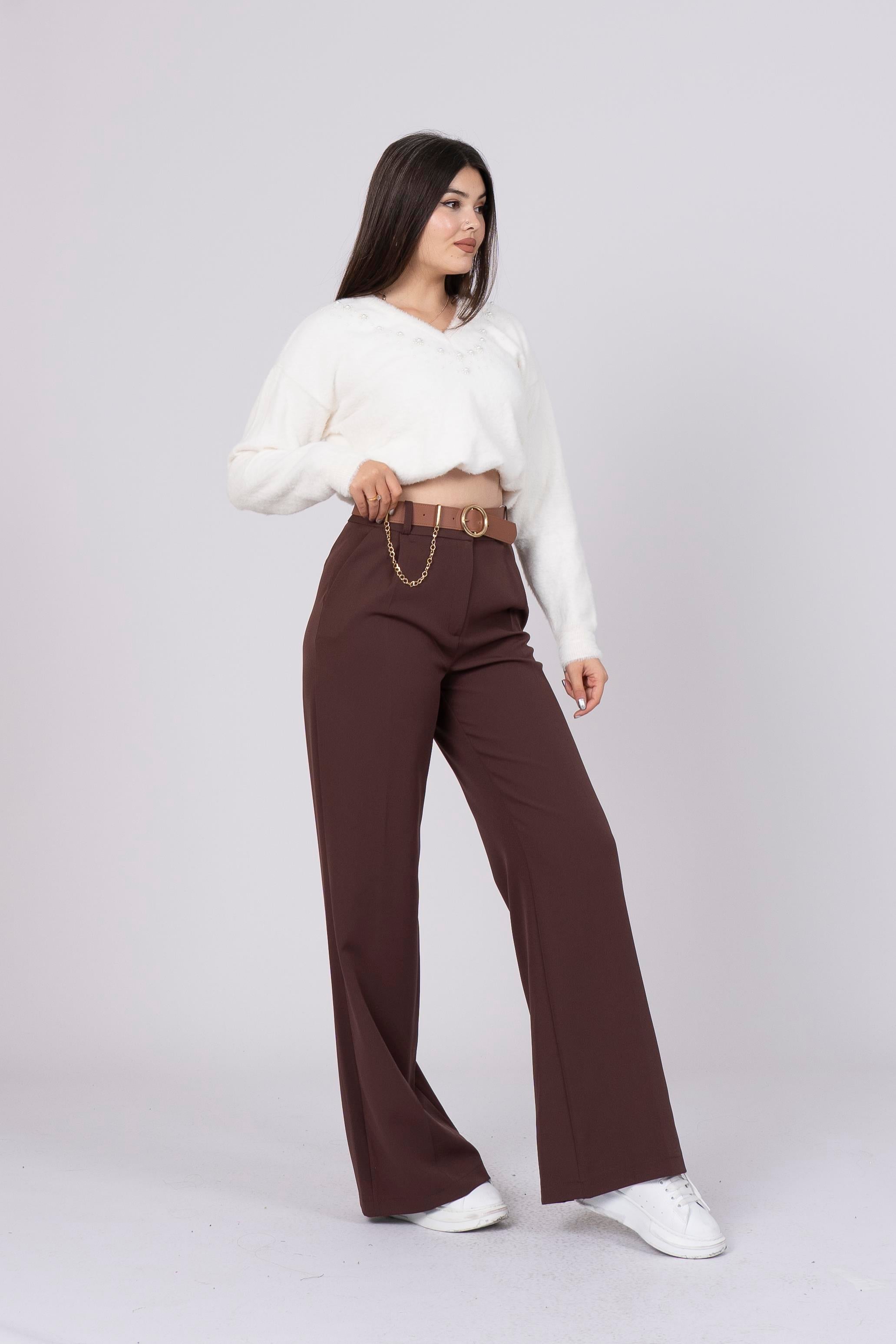 RYLIE BOL PAÇA KEMERLİ PANTOLON