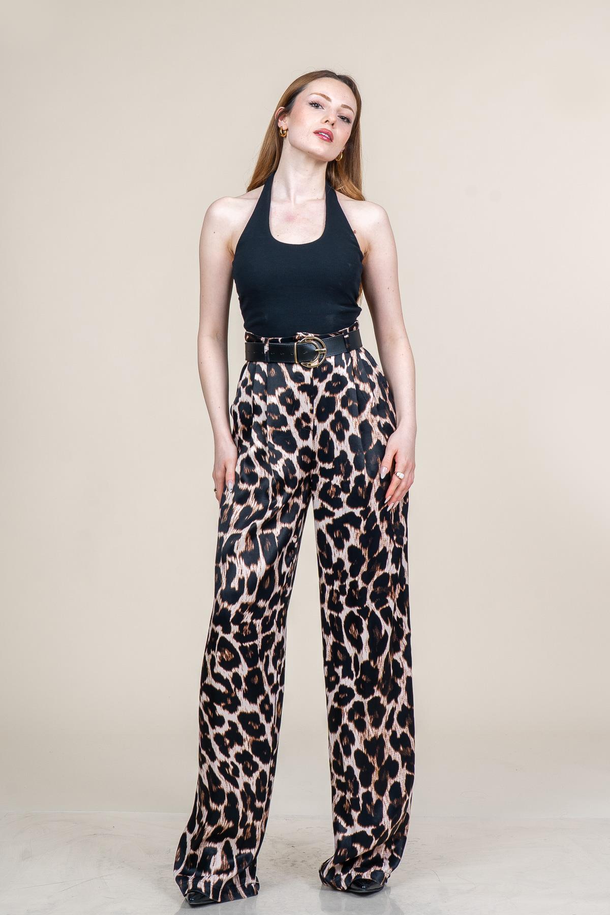 TATE LEOPAR PANTOLON