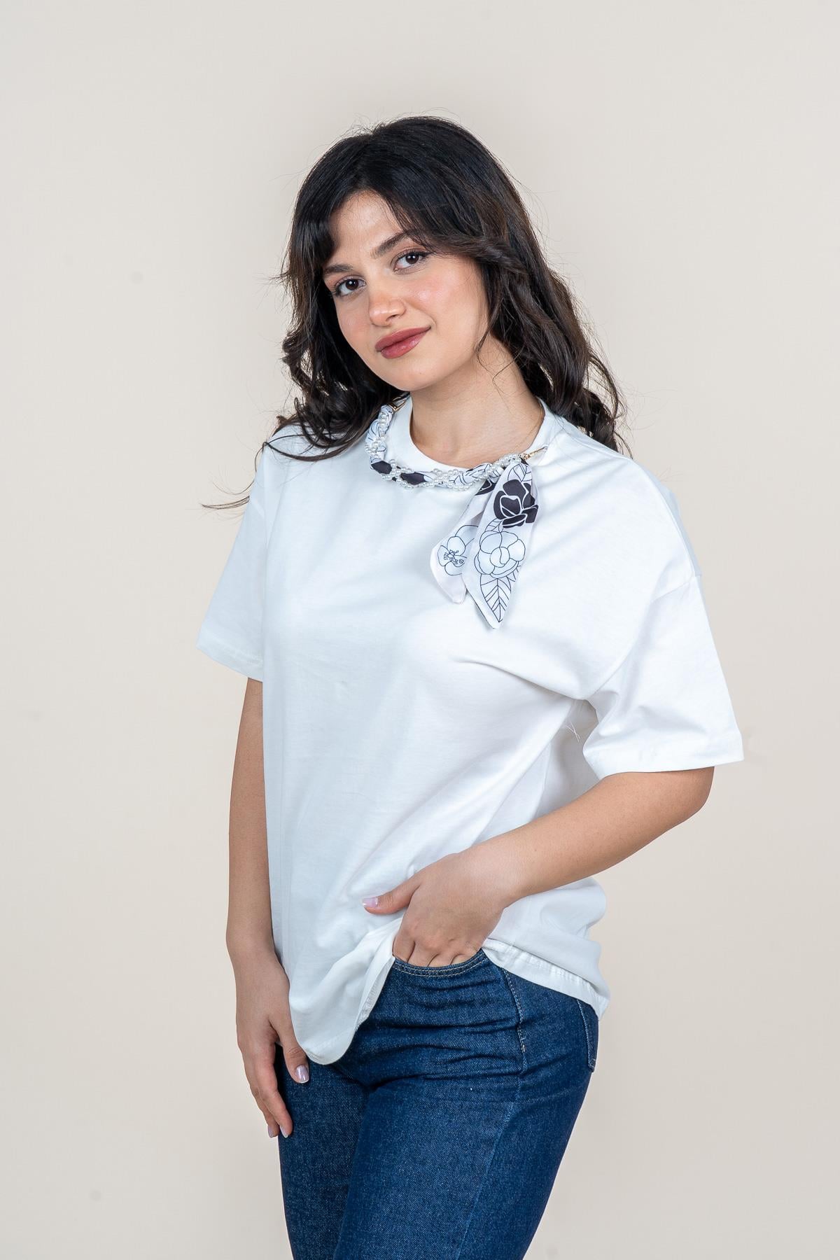 URIEL BİSİKLET YAKA TSHIRT