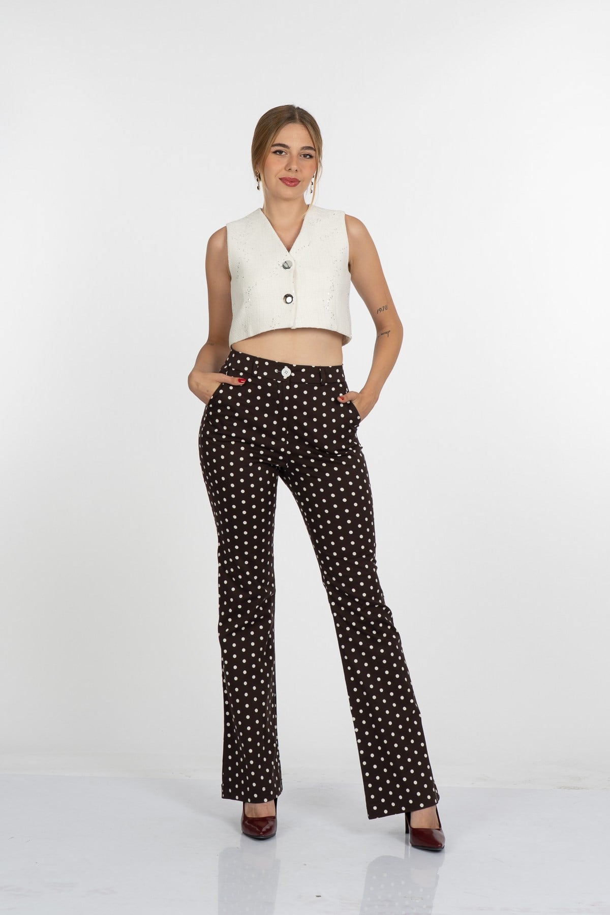 Y-30381 İSPANYOL PANTOLON
