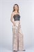 MEREDITH SATEN PANTOLON
