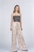 MEREDITH SATEN PANTOLON