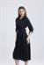 NADINE BELİ LASTİKLİ ELBİSE