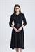 NADINE BELİ LASTİKLİ ELBİSE
