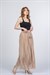 NATALIE BELİ LASTİKLİ ETEK