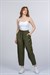 NICOLETTE BEL LASTİKLİ PANTOLON
