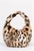 SAD LEOPAR DESENLİ PELUŞ ÇANTA