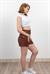 Tek Cepli Beli Lastikli Kısa Kontes Şort 30279