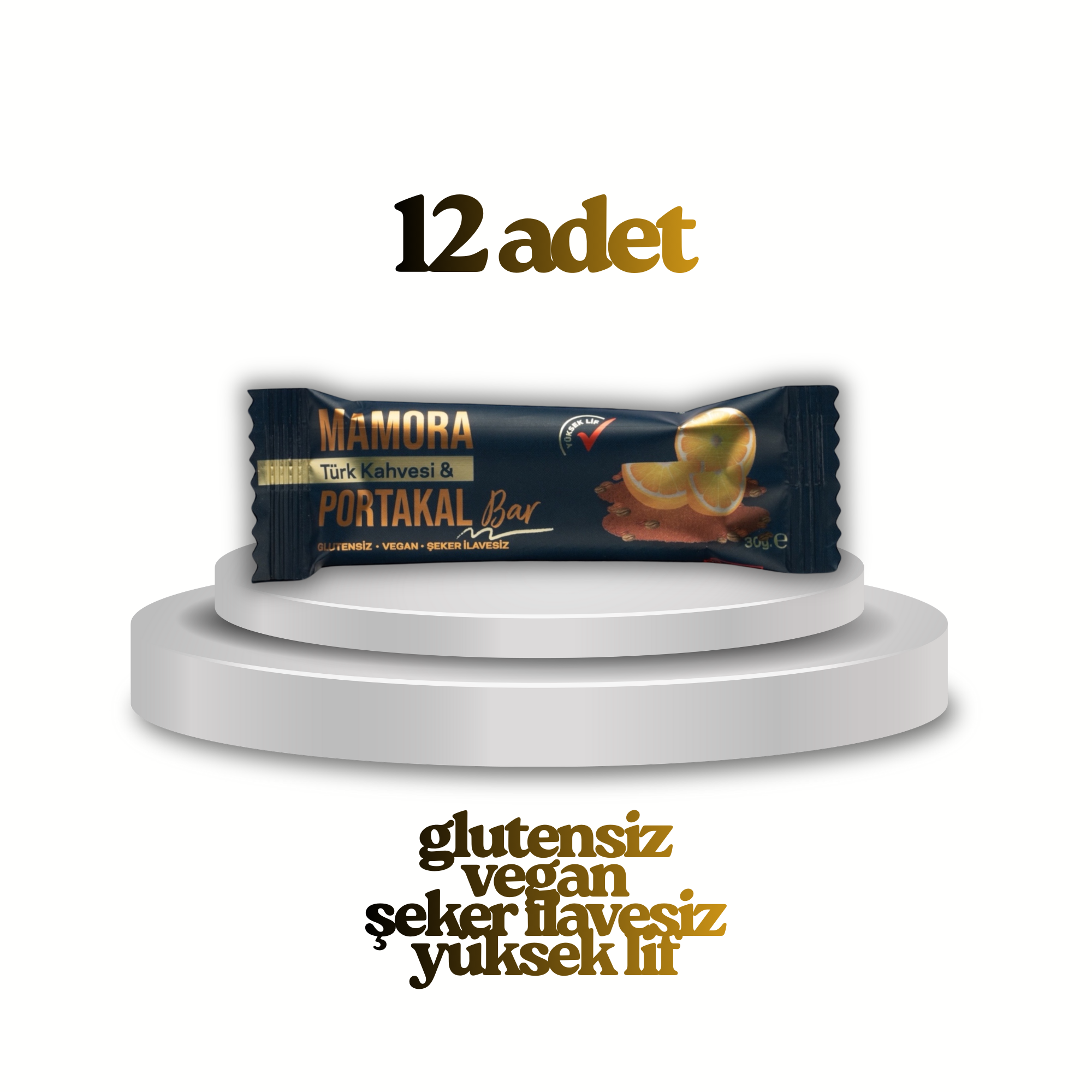 MAMORA Türk Kahvesi & Portakal Bar – 12'li Paket