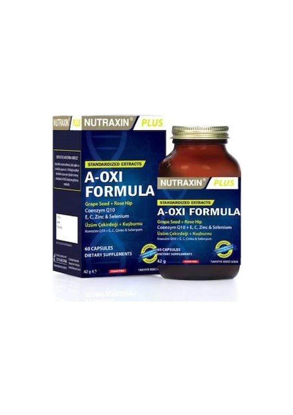 Nutraxin A-Oxi Formula – 60 Bitkisel Kapsül