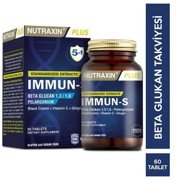 Nutraxin immun-S 60 Tablet