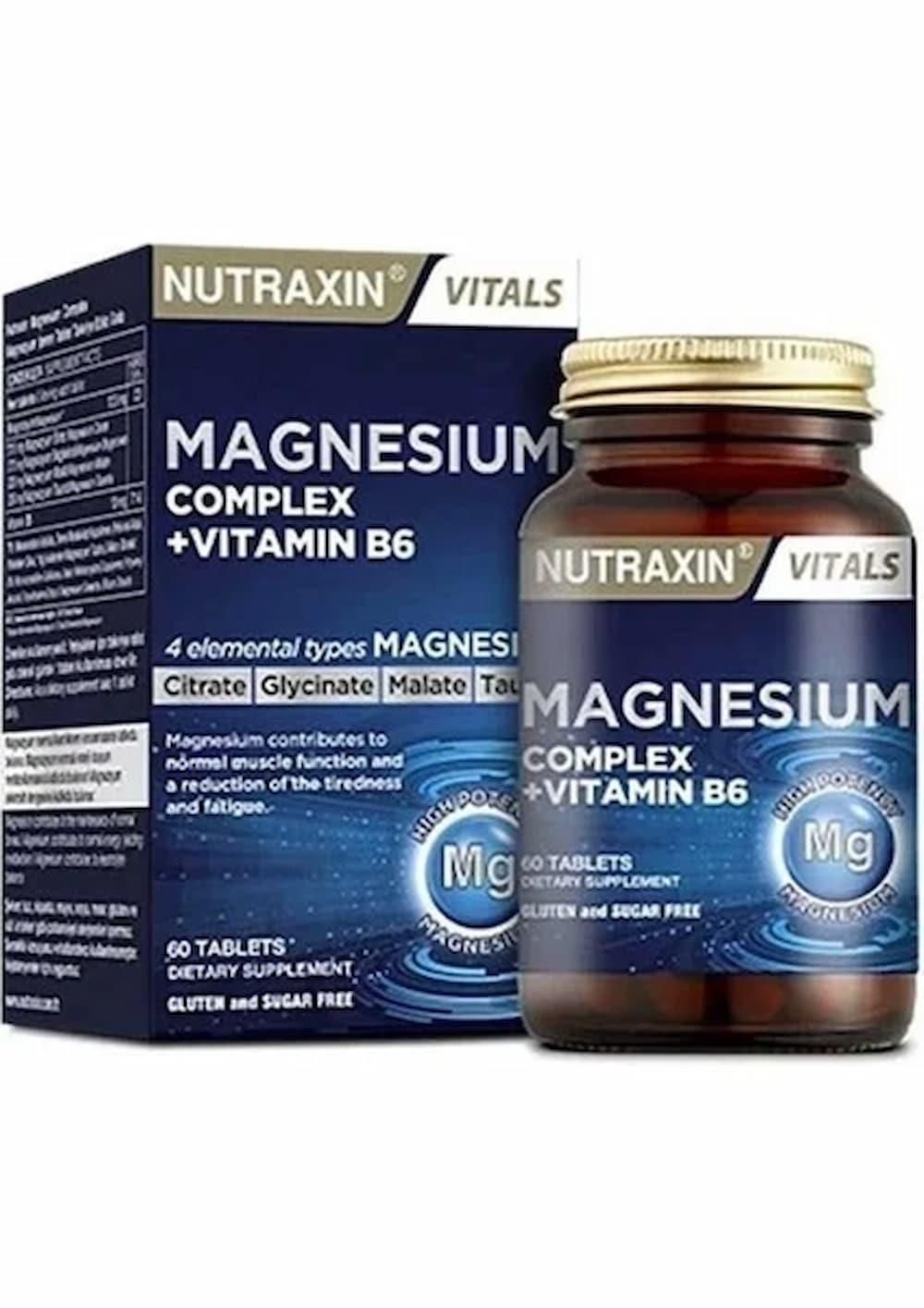 Nutraxin Magnesium Complex 60 Tablet
