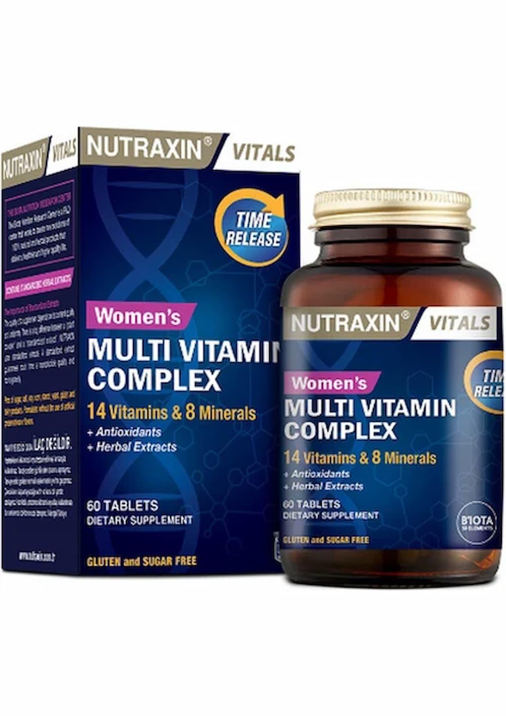 Nutraxin Multivitamin & Mineral Complex Women – 60 Tablet