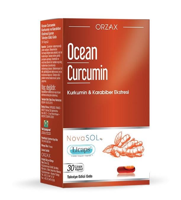 Ocean Curcumin 30 Kapsül 